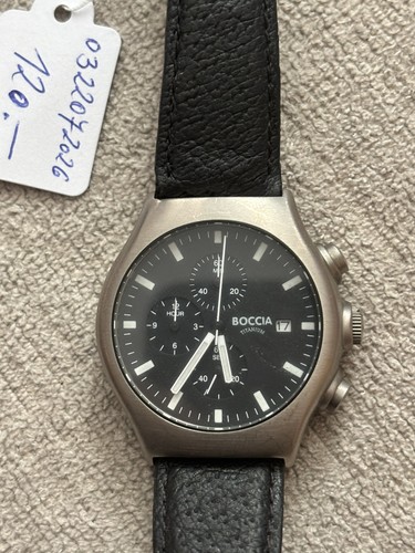 Boccia titanium chronograph - boccia,